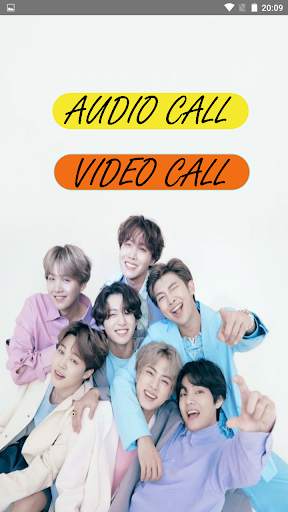 BTS Members Video Call screenshot 2