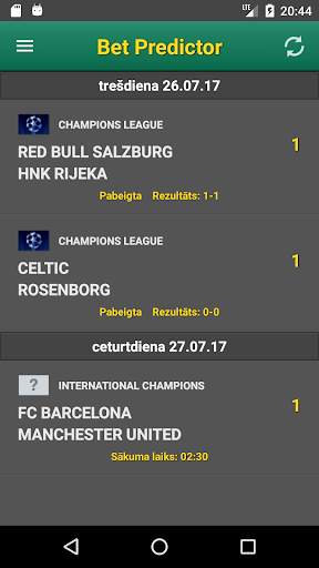 Bet Predictor - Прогнозы ставок скриншот 1