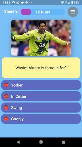 Howzat - Cricket Quiz screenshot 7