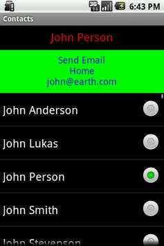 Contacts screenshot 4