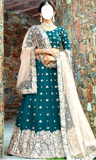 Half saree Photo Suit 16 تصوير الشاشة