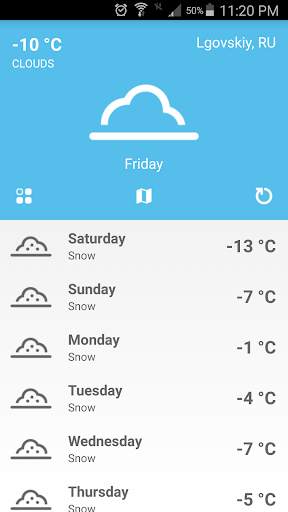 Weather App 2017 screenshot 2