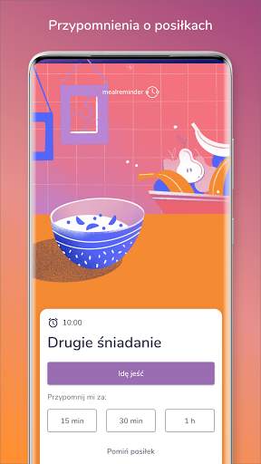 Meal Reminder - Waga Idealna screenshot 3