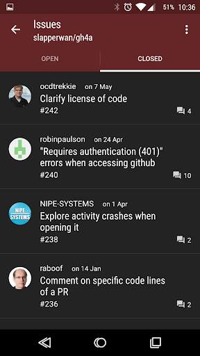 OctoDroid for GitHub screenshot 7