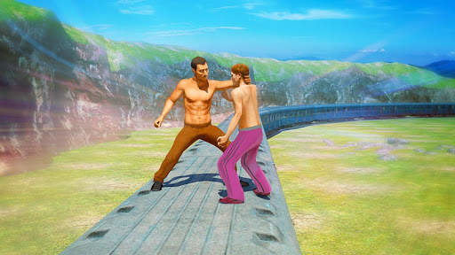 Police Train Driving: Train Fighting Games screenshot 1