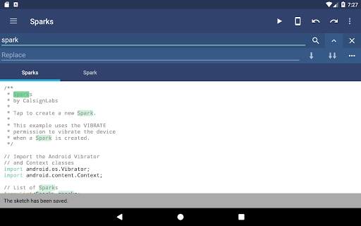 APDE - Android Processing IDE screenshot 11