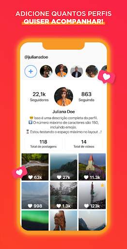 Ver Likes, Visualizador de Curtidas para Instagram screenshot 4