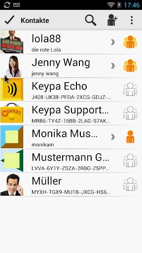 Keypa Daten-Safe und Messenger screenshot 3