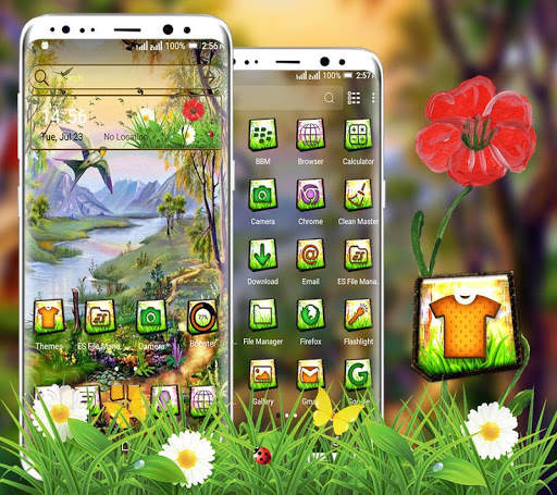 Nature Launcher Theme screenshot 1
