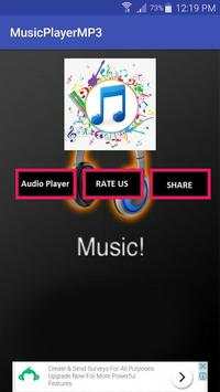 MP3 Downloaded Music Player screenshot 3