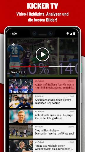 kicker Fußball News screenshot 5