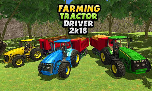 Real Tractor Cargo Transport : New Farming Game 3D screenshot 5