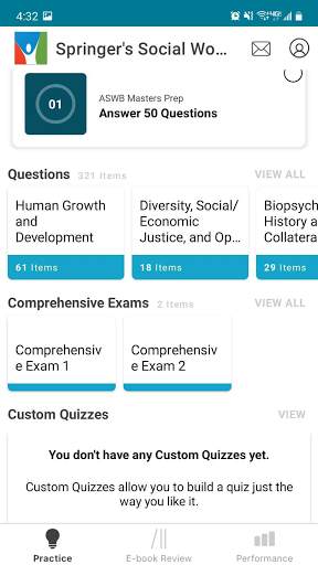 Social Work Licensing Exam Prep screenshot 2