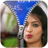 Girl Friend Zipper Lock Screen 1.1
