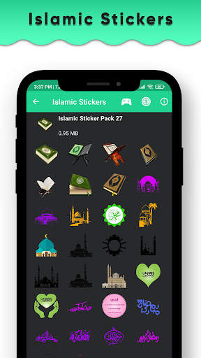 Islamic Sticker for Whatsapp - Arabic Stickers App screenshot 4