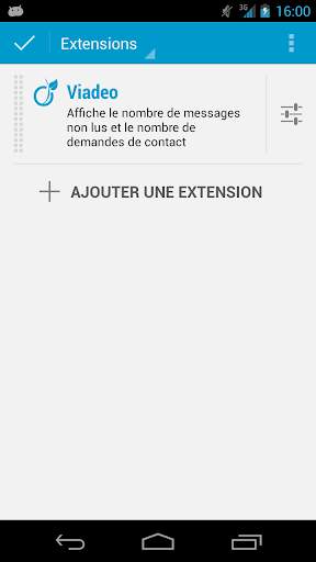 DashClock Viadeo Extension screenshot 3