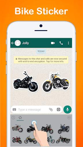Bike Sticker For Whatsapp screenshot 2