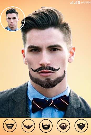 Macho Men Beard Hair Mustache  screenshot 1