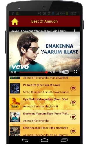 Best Of Anirudh Songs screenshot 5