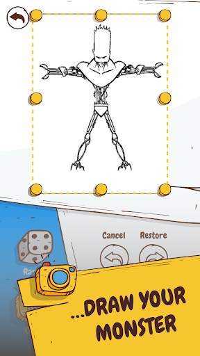 Draw Your Monster - Idle RPG screenshot 2
