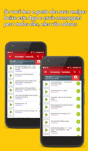 Emoção Telemensagens Variadas screenshot 2