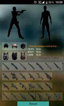 Damage calculator for PUBG screenshot 1