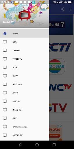 Barokah TV – Live Streaming TV Nasional Indonesia screenshot 1
