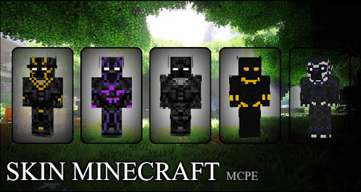 Black Panther Skin Minecraft screenshot 2