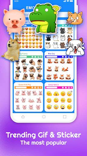 Emoji Keyboard - Emojis & GIFs screenshot 2