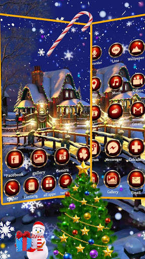 Christmas, Eve Themes, Live Wallpaper screenshot 3