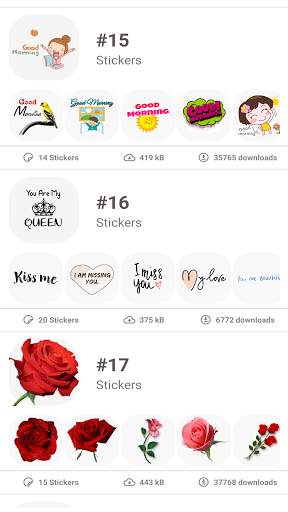 ❤️ Couple Romantic Stickers For Whatsapp - 2021 screenshot 2
