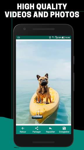 Statut downloader - Click to Chat - Télécharger screenshot 3