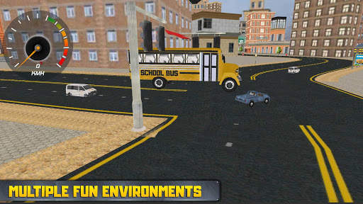 NY City School Bus Driving 2017 screenshot 13