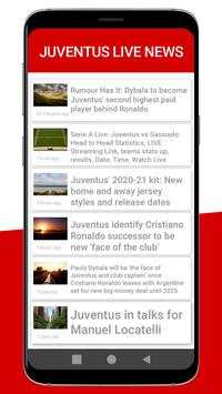 Juventus Live News screenshot 1