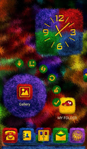 TSF NEXT ADW NOVA LAUNCHER FUZZY THEME screenshot 3