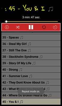 One Direction SONGS 2019 OFFLINE ( 45 SONGS ) screenshot 4