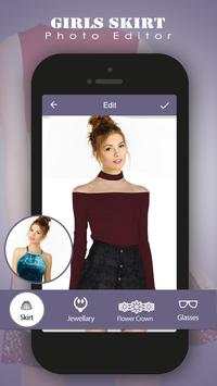 Girl Skirt Photo Editor screenshot 3