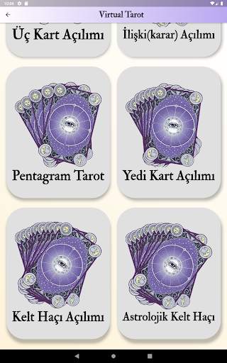 Virtual Tarot screenshot 1
