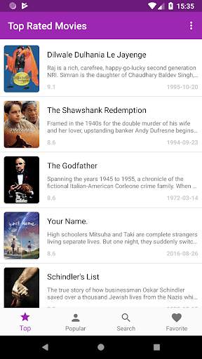 My Movies screenshot 1