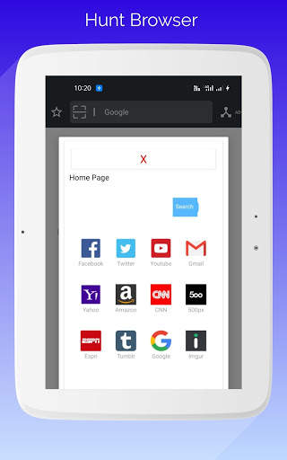 Hunt Browser - Super Quick Browser screenshot 9