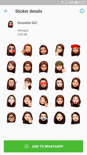 Nuevas Pegatinas Emojis - WAStickerApps screenshot 4