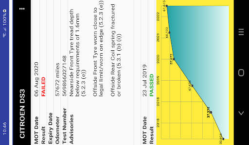MOT History ROAD TAX Car Check screenshot 11