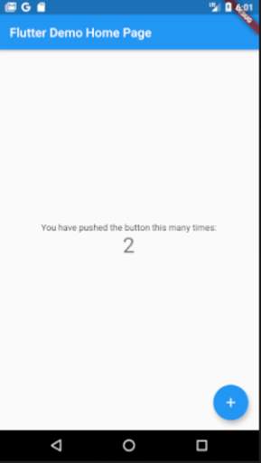 Flutter App PlayStore Example screenshot 1