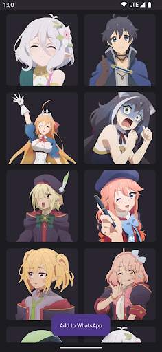 Anime Stickers screenshot 4