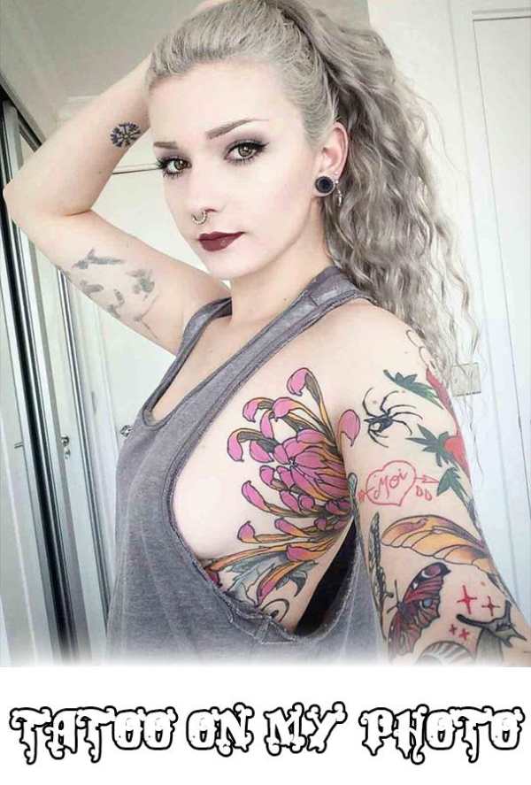 Tattoo On My Photo 2020 5 تصوير الشاشة