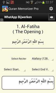 Quran Memorizer Pro screenshot 2