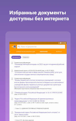 КонсультантПлюс screenshot 7
