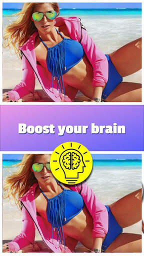 Find the Differences Bikini- 500 Level Sexy Girls screenshot 1