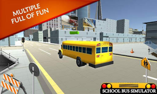 Simulator bus sekolah: Game bus 🚌 screenshot 5
