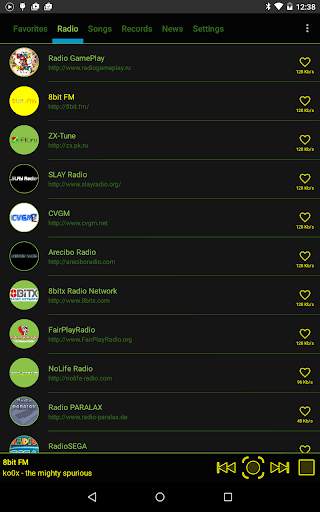 Retro Games Music - 8bit, Chiptune, SID screenshot 5